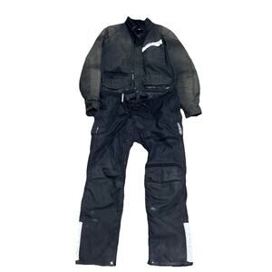 Aerostich Roadcrafter GoreTex Motorcycle 2 Pc Jacket 48L Pants Zips 1-pc Suit